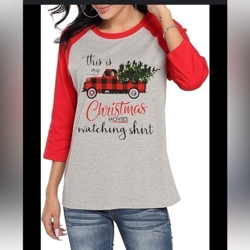 Christmas holiday graphic funny top